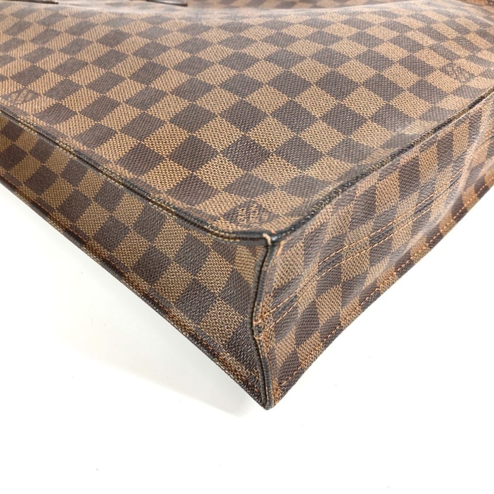 LOUIS VUITTON Authentic Brown Damier Canvas Tote Bag - Picture 8 of 13